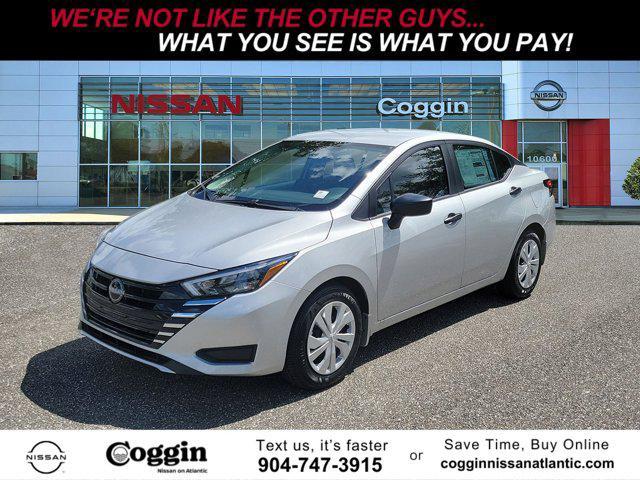 new 2025 Nissan Versa car, priced at $20,695