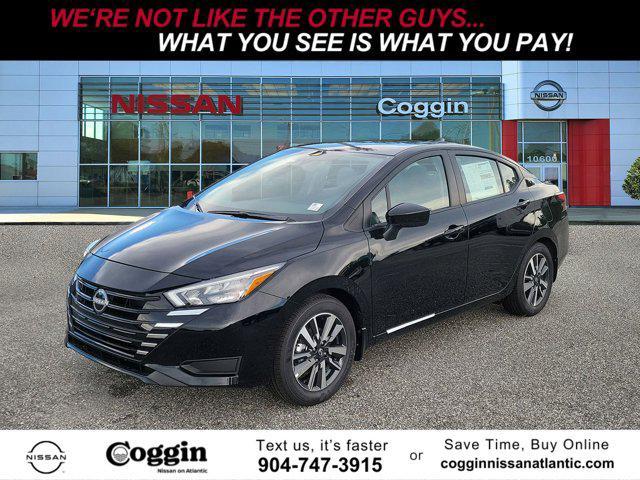 new 2025 Nissan Versa car, priced at $20,918
