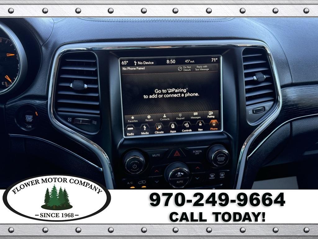 used 2018 Jeep Grand Cherokee car, priced at $24,485