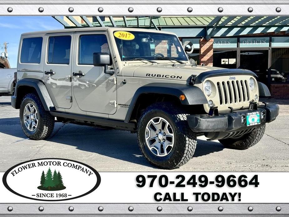 used 2017 Jeep Wrangler Unlimited car, priced at $25,766