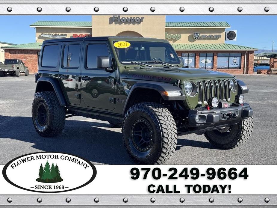 used 2021 Jeep Wrangler Unlimited car, priced at $47,699