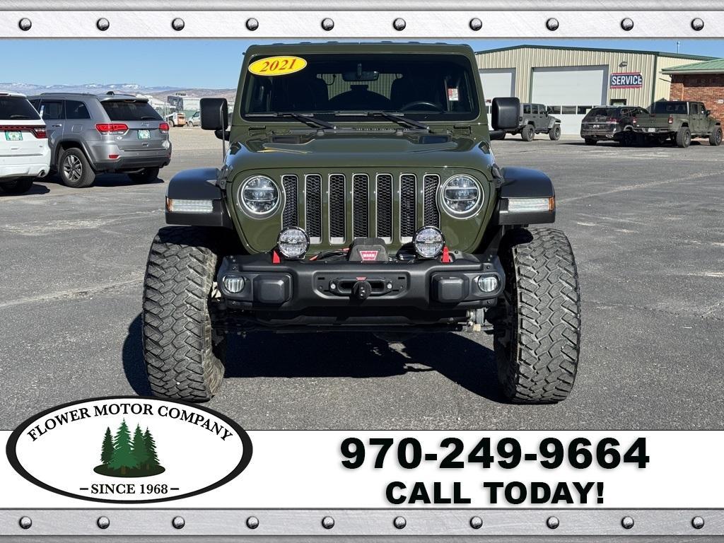 used 2021 Jeep Wrangler Unlimited car, priced at $47,699