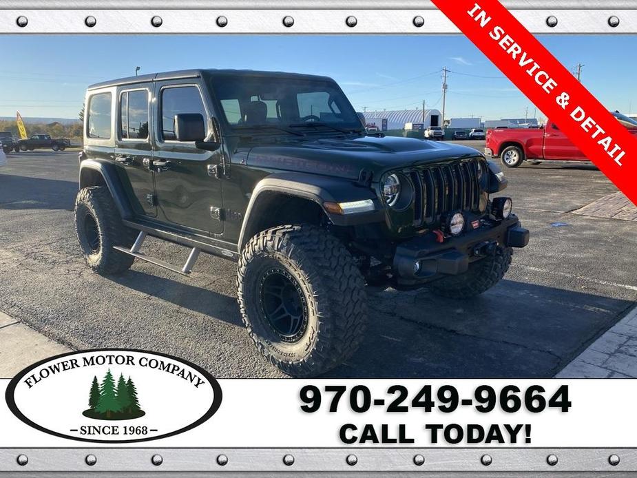 used 2021 Jeep Wrangler Unlimited car, priced at $48,269