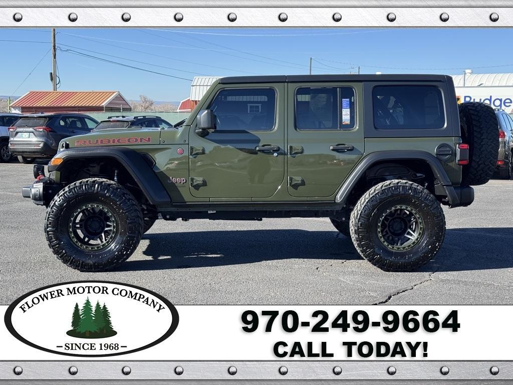 used 2021 Jeep Wrangler Unlimited car, priced at $47,699