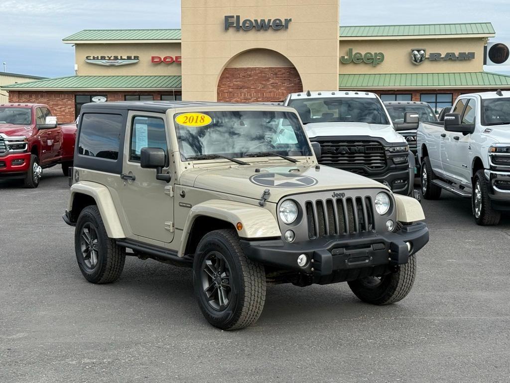 used 2018 Jeep Wrangler JK car, priced at $20,985