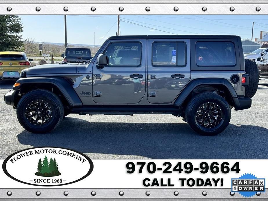 used 2023 Jeep Wrangler car, priced at $38,239