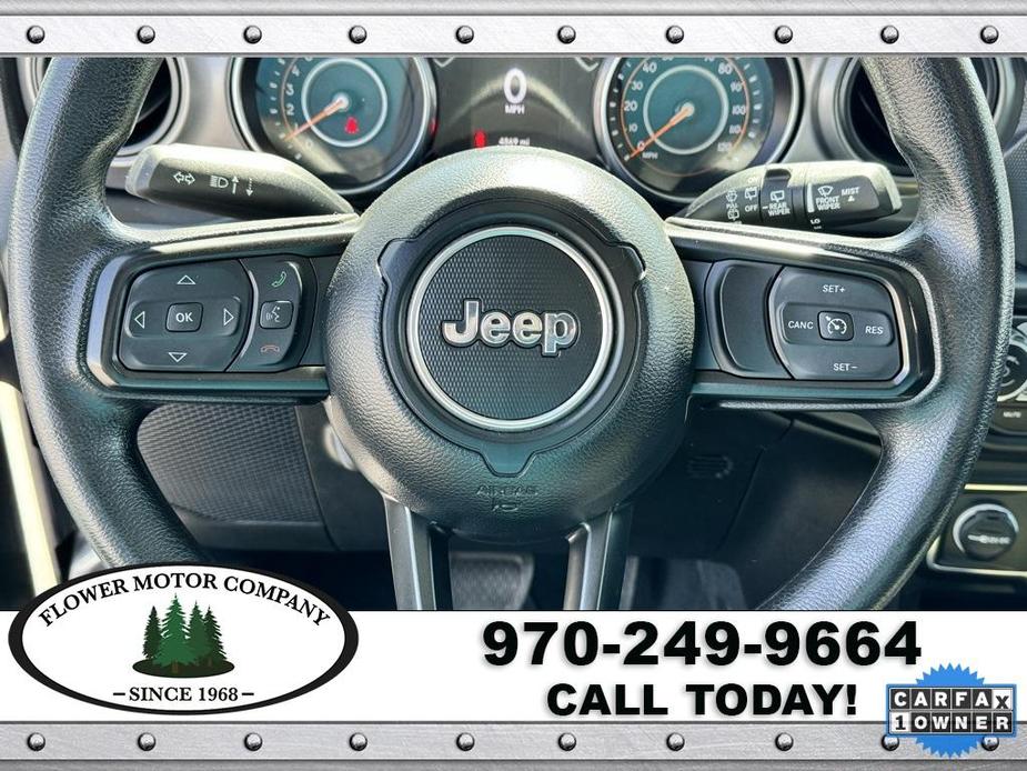 used 2023 Jeep Wrangler car, priced at $38,239