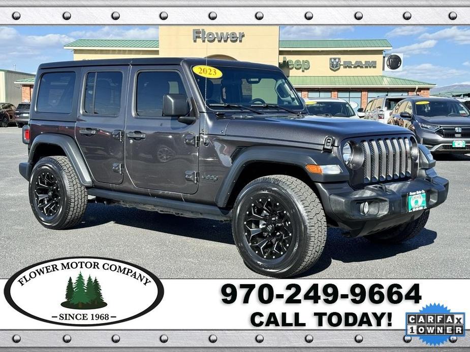 used 2023 Jeep Wrangler car, priced at $41,380