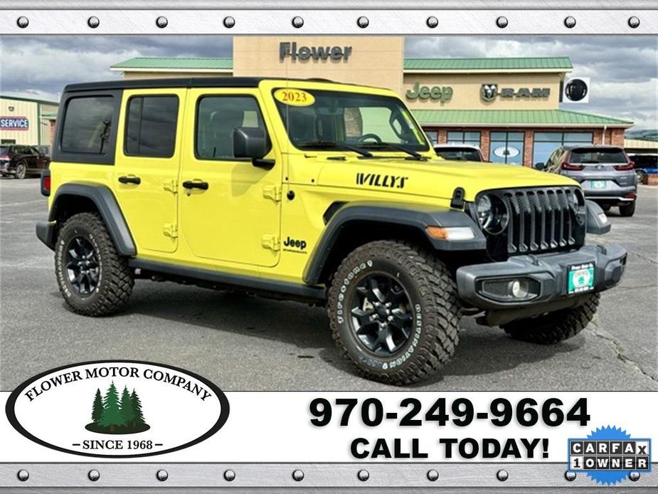 used 2023 Jeep Wrangler car, priced at $45,721