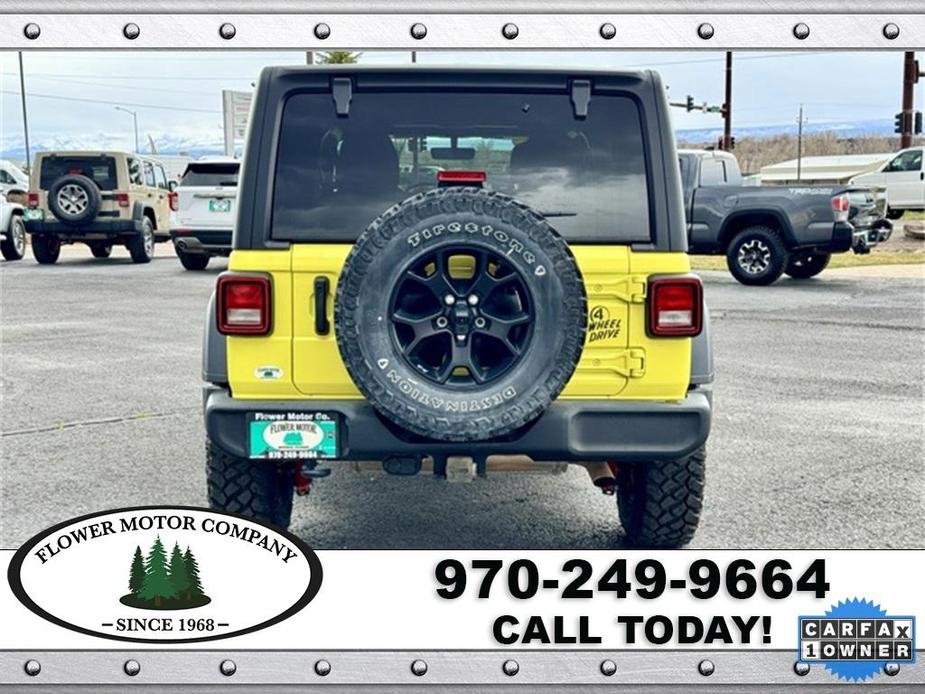 used 2023 Jeep Wrangler car, priced at $45,514