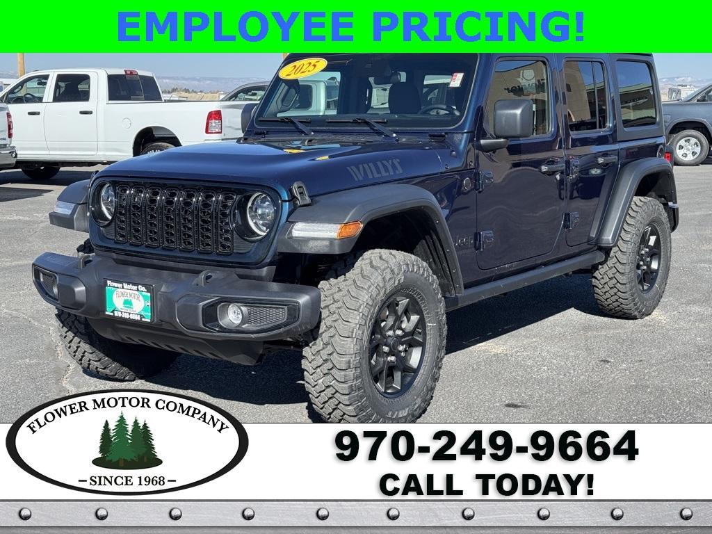 new 2025 Jeep Wrangler car, priced at $48,077