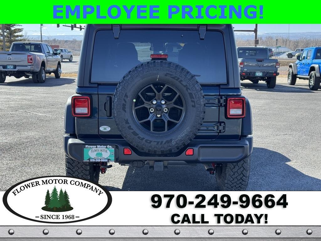 new 2025 Jeep Wrangler car, priced at $48,077