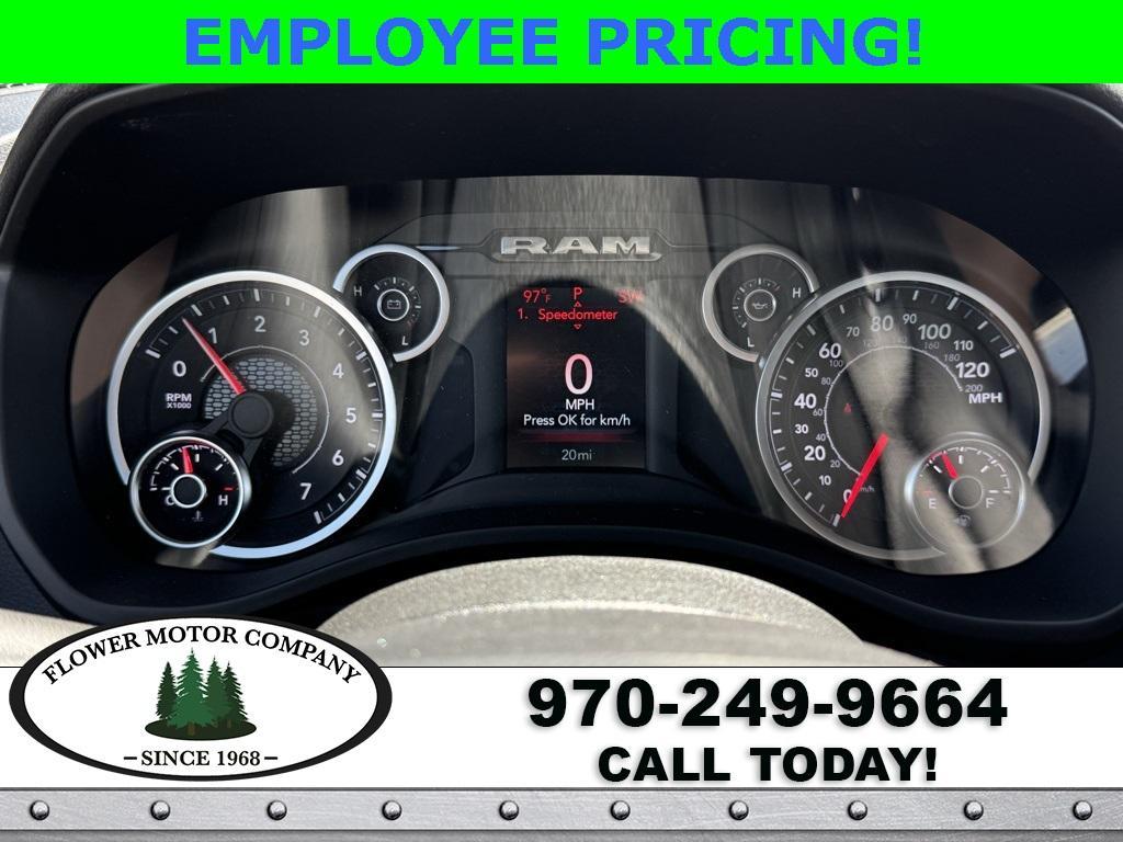 new 2025 Ram 1500 car, priced at $51,313