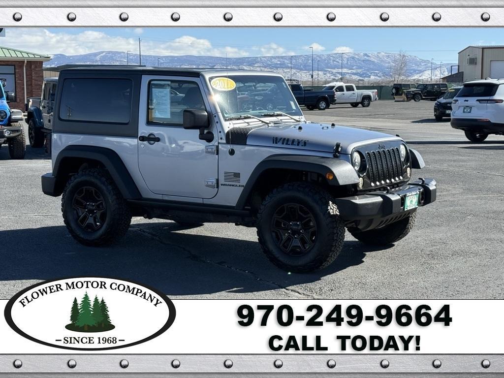 used 2017 Jeep Wrangler car, priced at $21,844