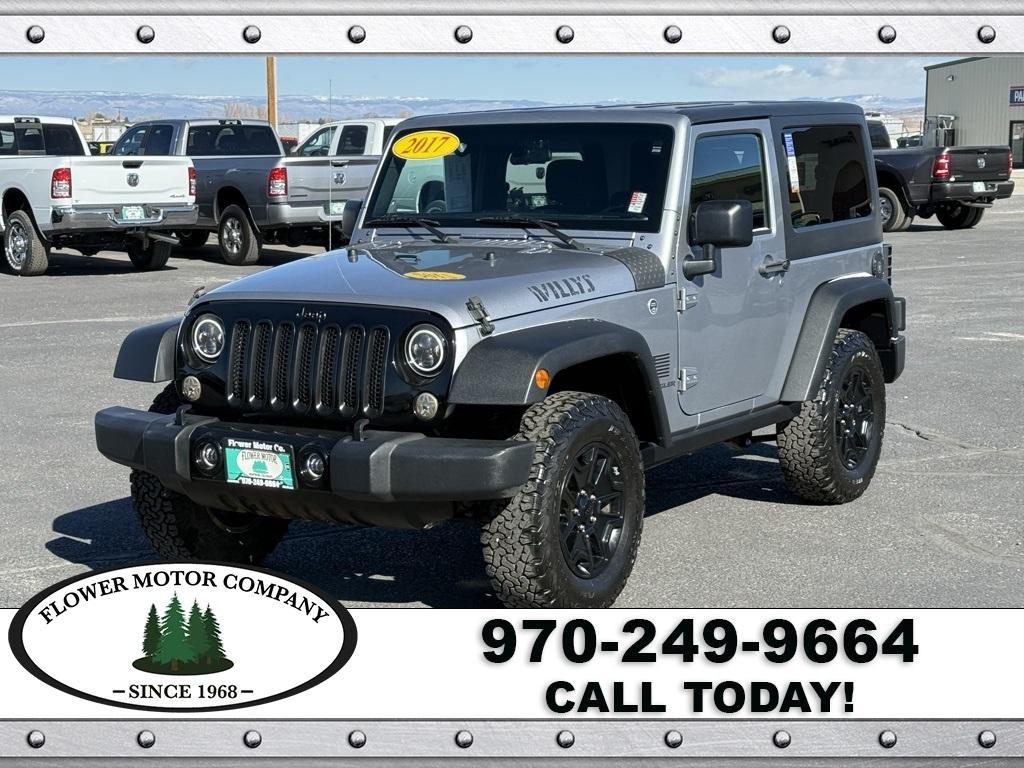 used 2017 Jeep Wrangler car, priced at $21,844