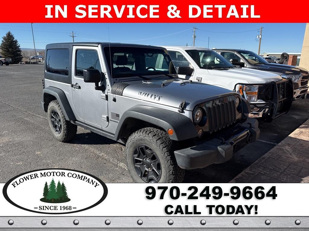 used 2017 Jeep Wrangler car, priced at $21,844