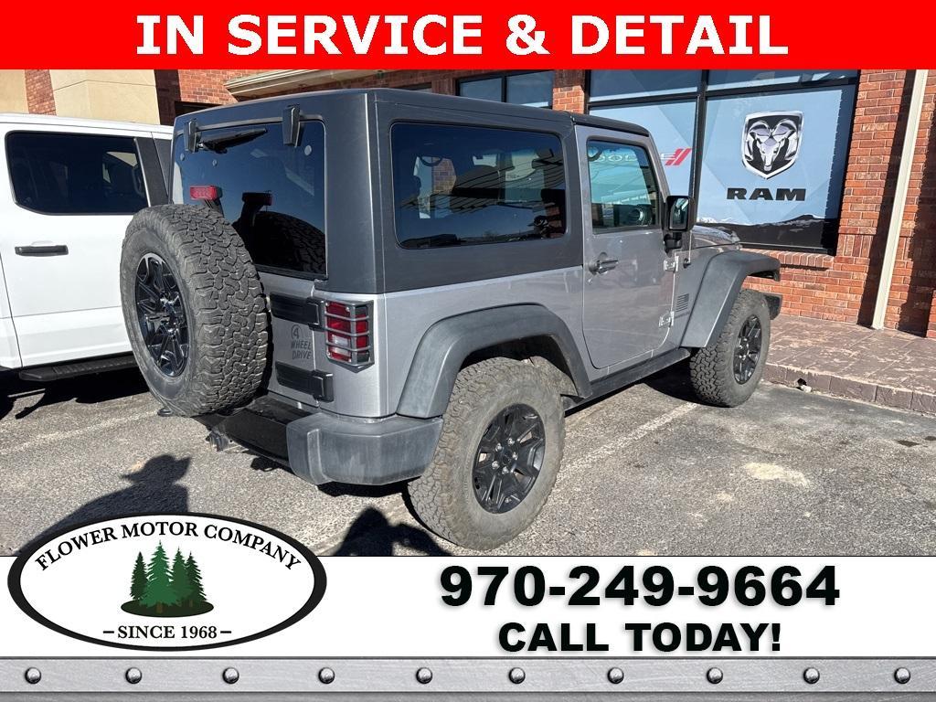 used 2017 Jeep Wrangler car, priced at $21,844