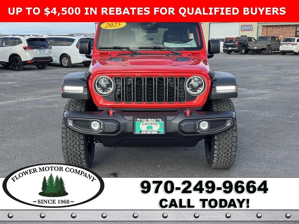 new 2025 Jeep Wrangler car, priced at $57,504