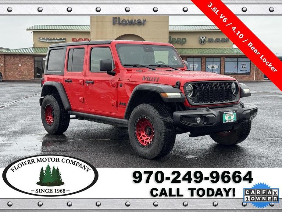 used 2024 Jeep Wrangler car, priced at $49,221