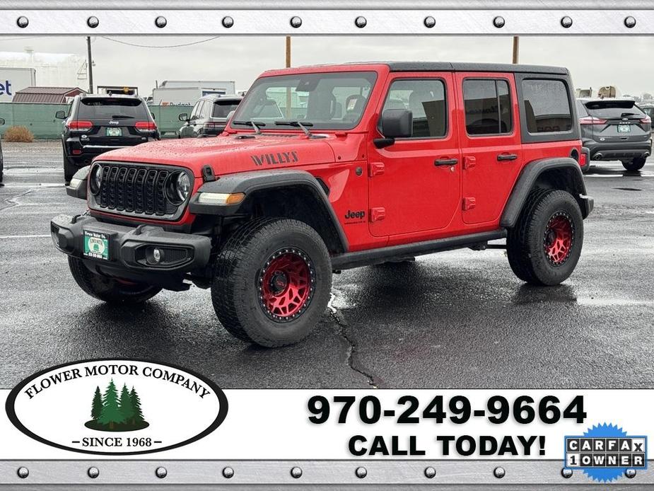 used 2024 Jeep Wrangler car, priced at $48,499