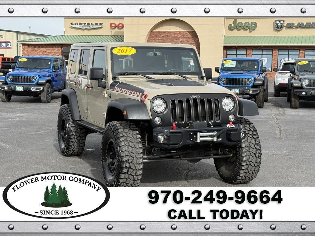 used 2017 Jeep Wrangler Unlimited car, priced at $32,485