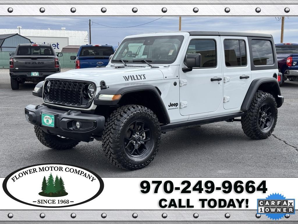 used 2024 Jeep Wrangler car, priced at $49,221