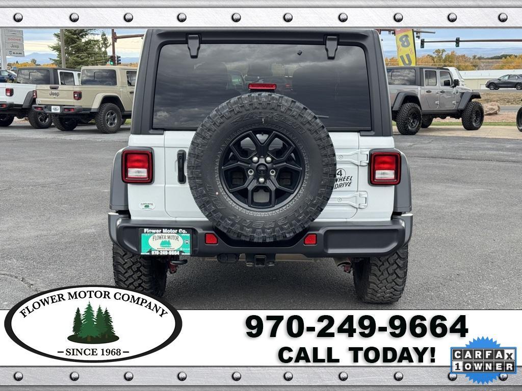 used 2024 Jeep Wrangler car, priced at $49,221