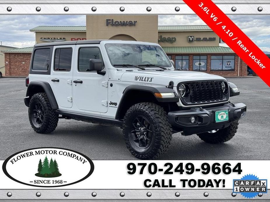 used 2024 Jeep Wrangler car, priced at $49,221