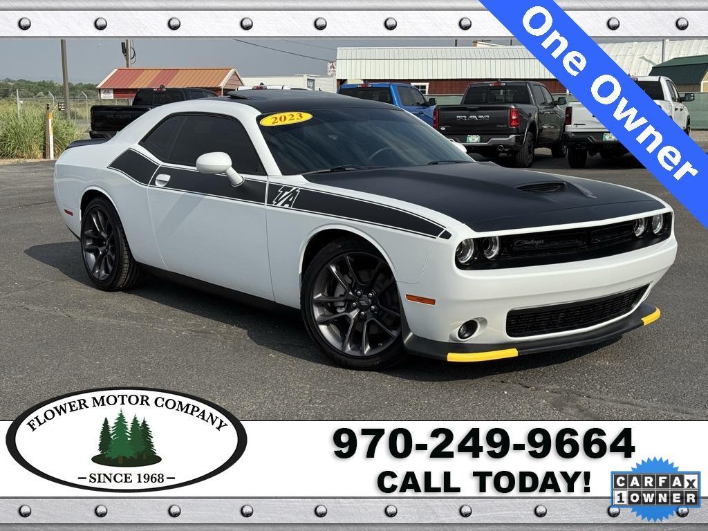 used 2023 Dodge Challenger car, priced at $43,692