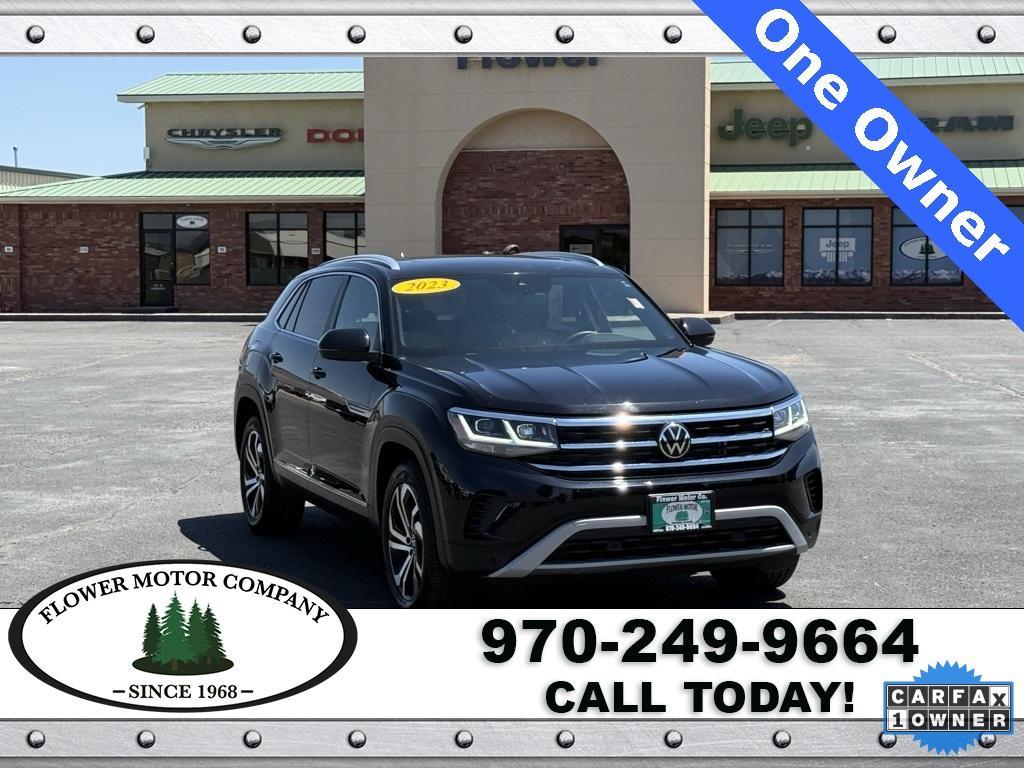 used 2023 Volkswagen Atlas Cross Sport car, priced at $31,780