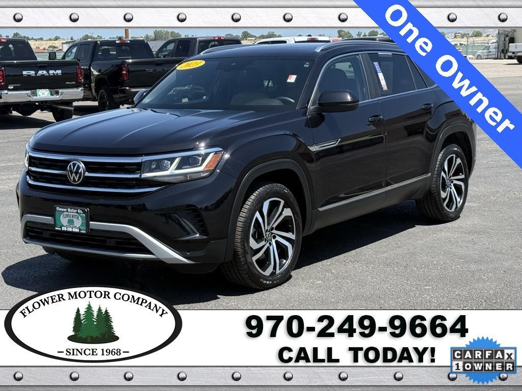 used 2023 Volkswagen Atlas Cross Sport car, priced at $31,780