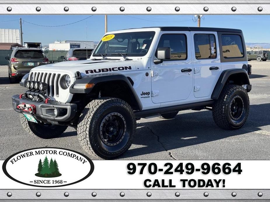 used 2018 Jeep Wrangler Unlimited car, priced at $39,999