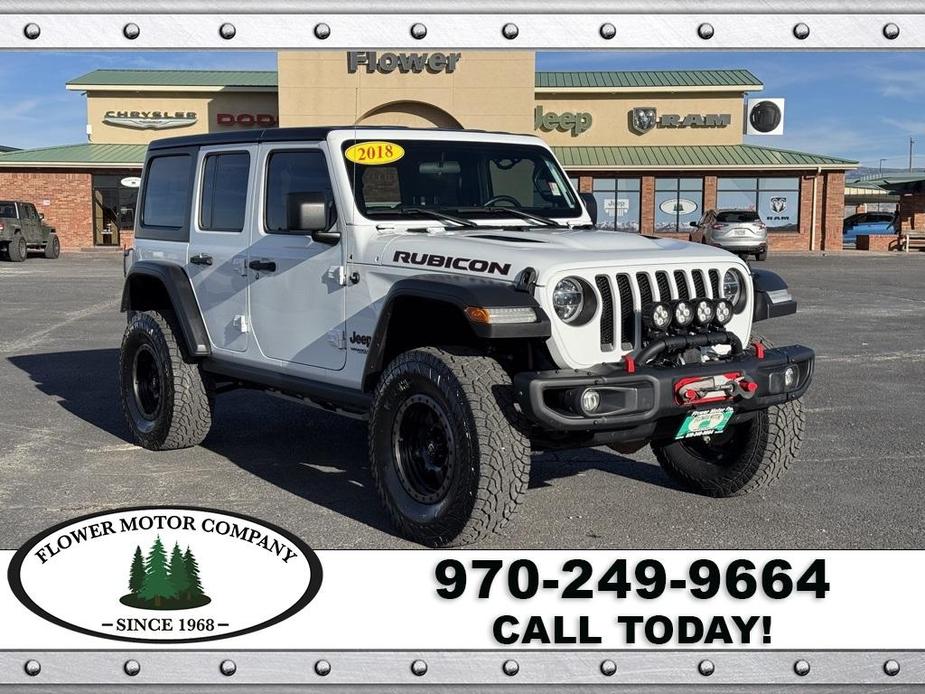 used 2018 Jeep Wrangler Unlimited car, priced at $39,999