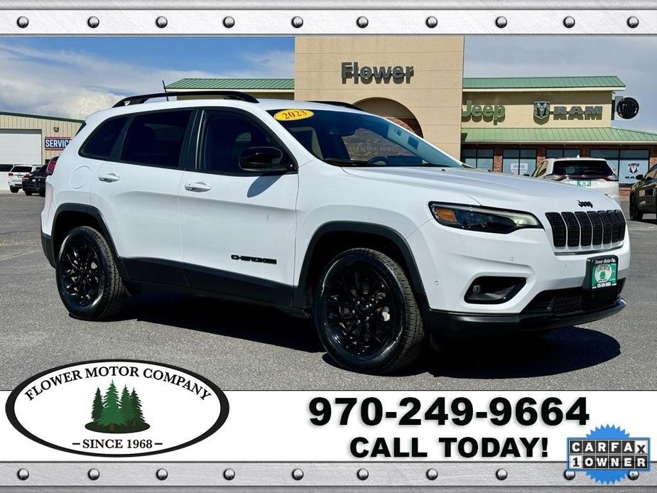 used 2023 Jeep Cherokee car, priced at $29,085