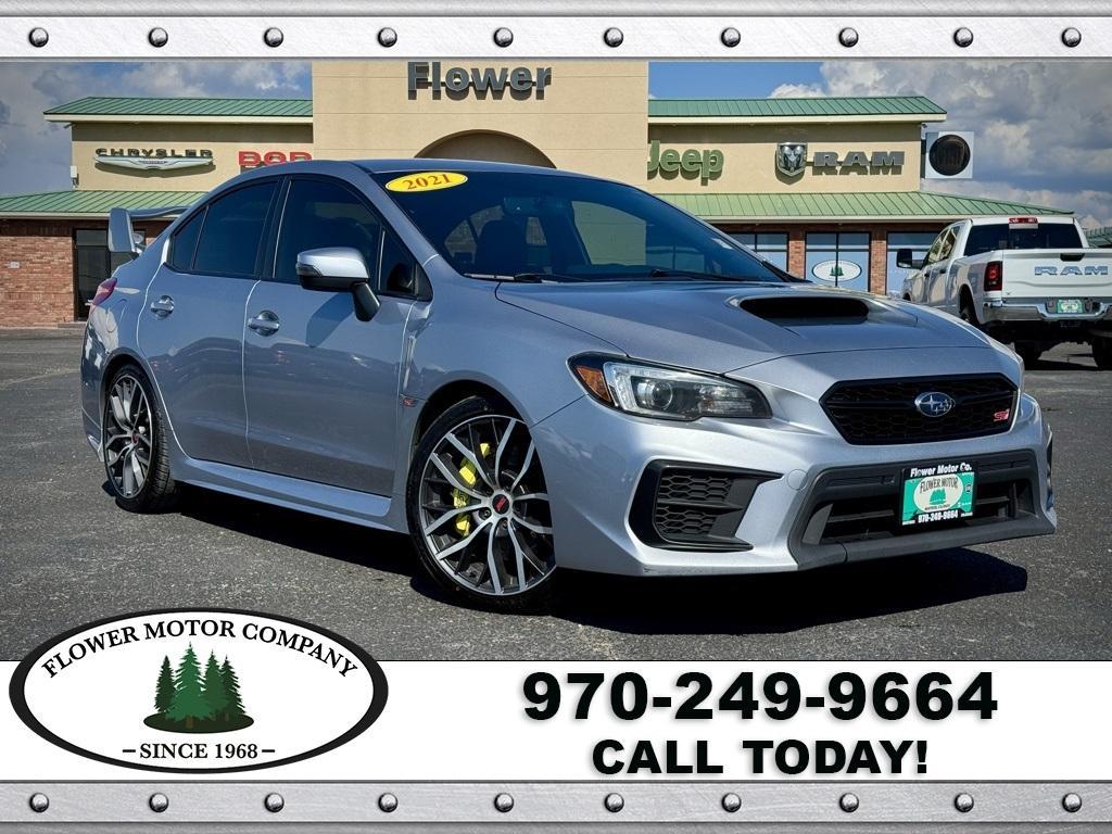 used 2021 Subaru WRX STI car, priced at $31,985