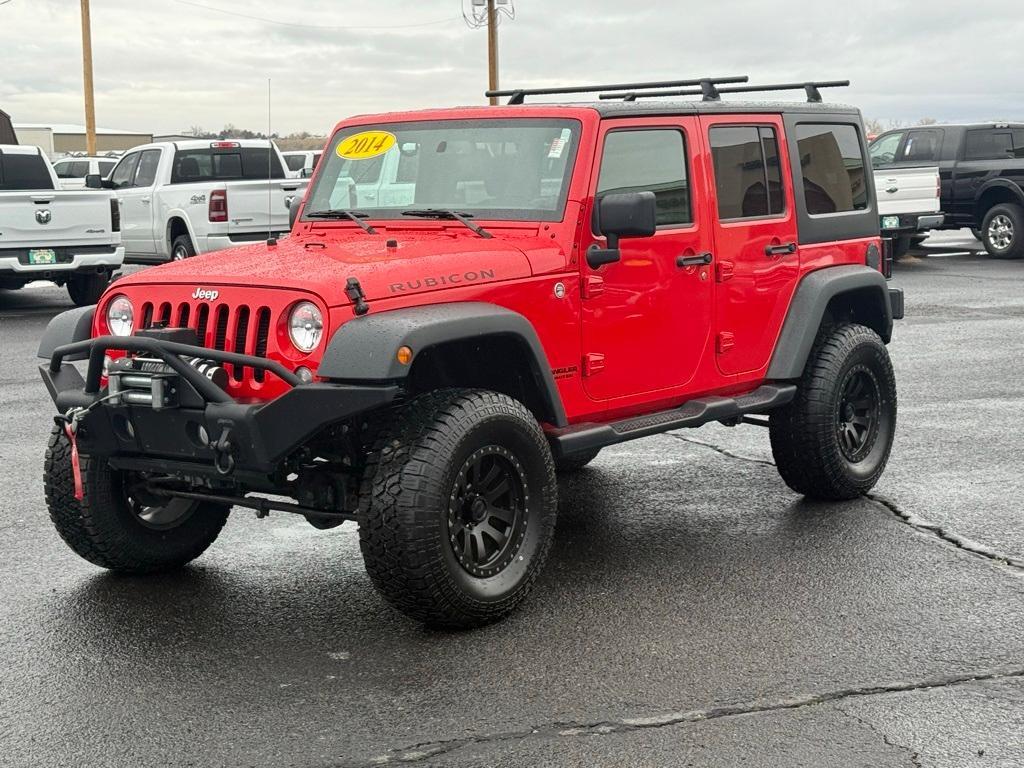 used 2014 Jeep Wrangler Unlimited car, priced at $23,095