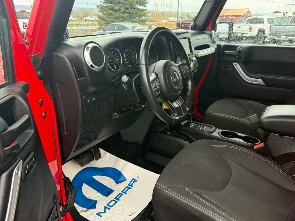 used 2014 Jeep Wrangler Unlimited car, priced at $23,095