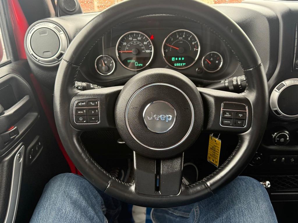 used 2014 Jeep Wrangler Unlimited car, priced at $23,095