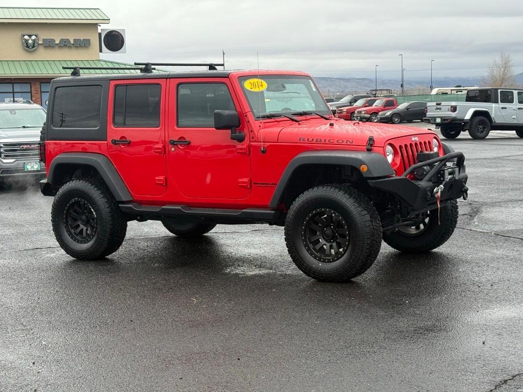 used 2014 Jeep Wrangler Unlimited car, priced at $23,095