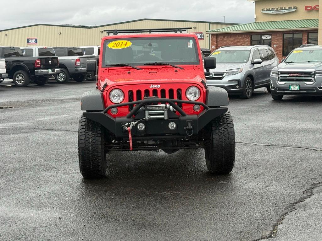 used 2014 Jeep Wrangler Unlimited car, priced at $23,095
