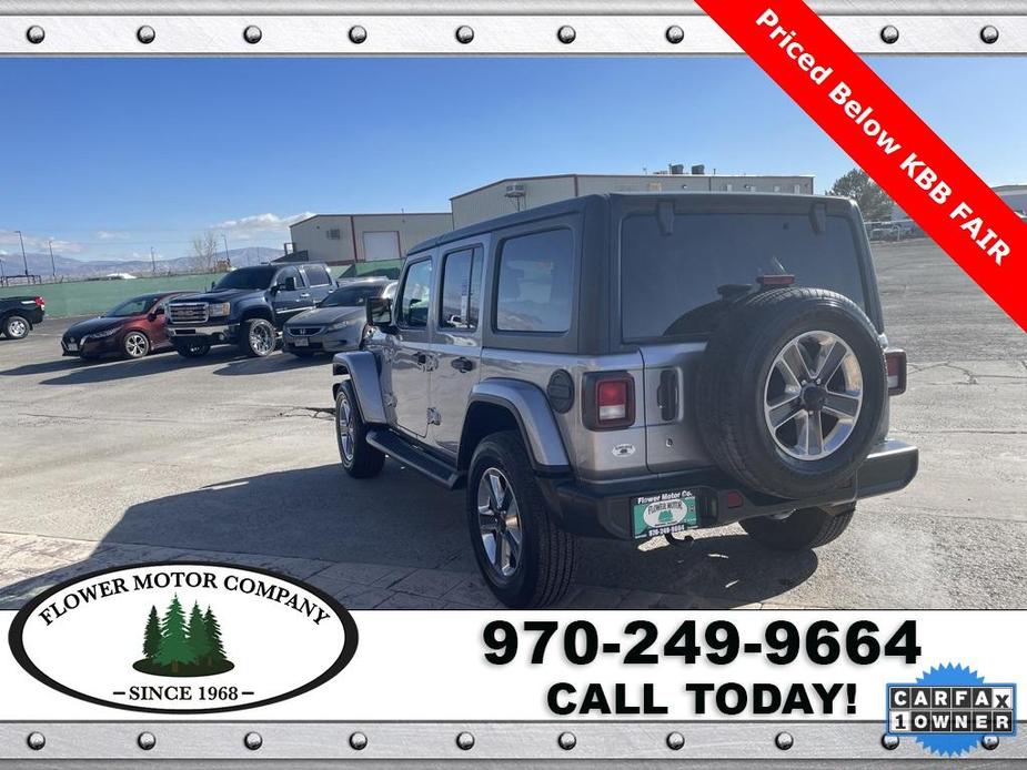 used 2020 Jeep Wrangler Unlimited car, priced at $29,162