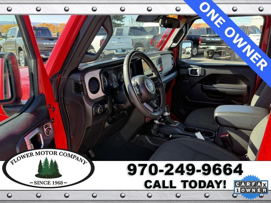 used 2024 Jeep Wrangler car, priced at $44,612