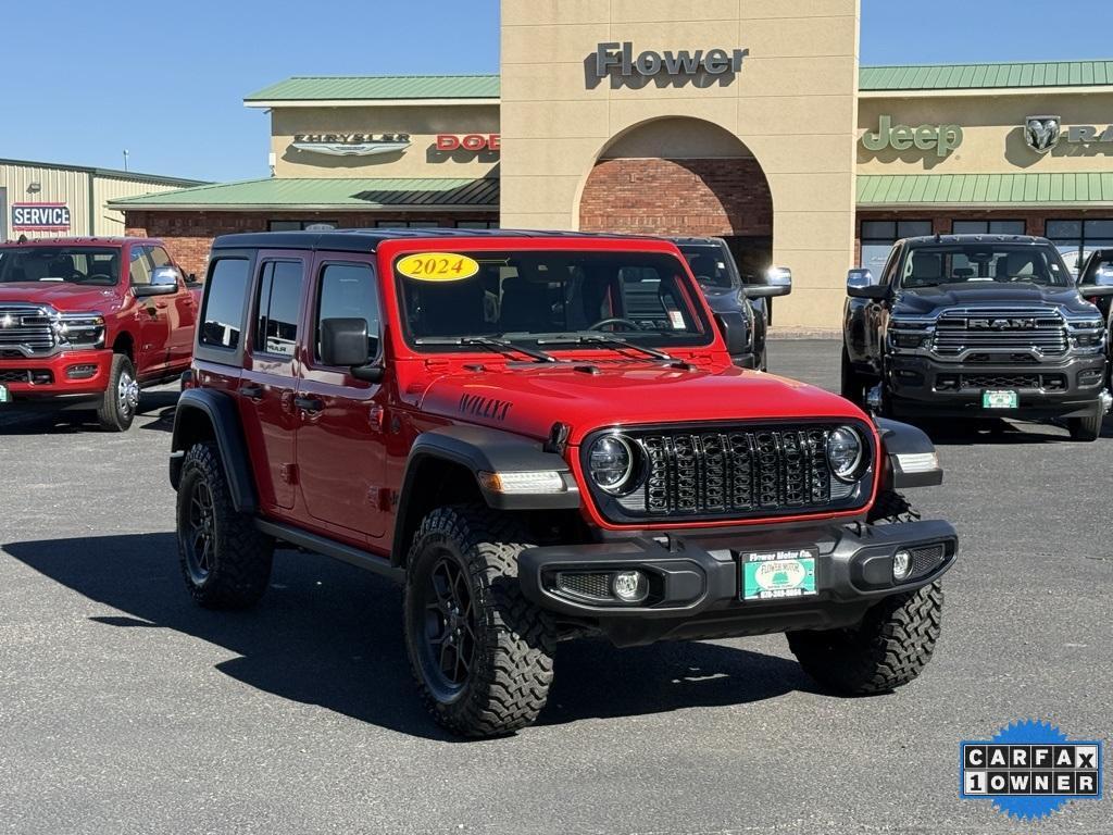 used 2024 Jeep Wrangler car, priced at $44,612