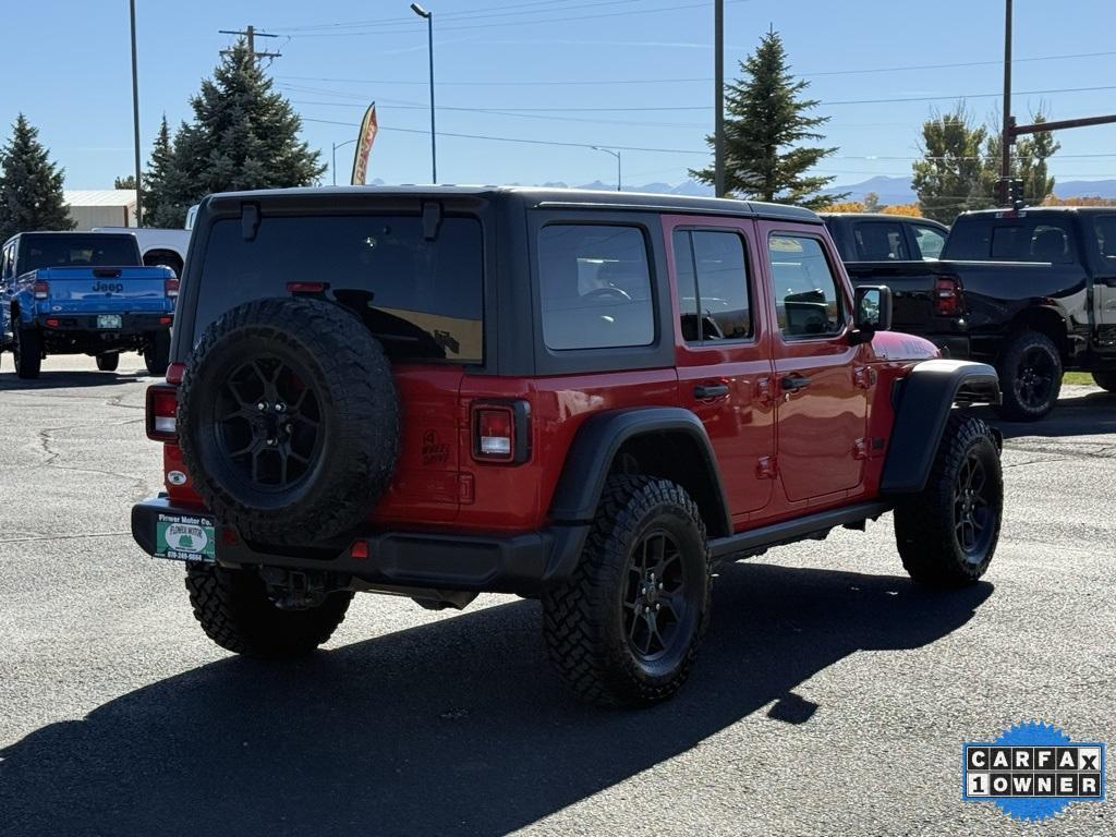 used 2024 Jeep Wrangler car, priced at $44,612