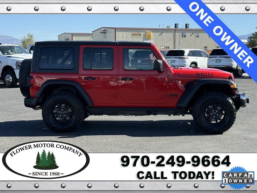used 2024 Jeep Wrangler car, priced at $44,612