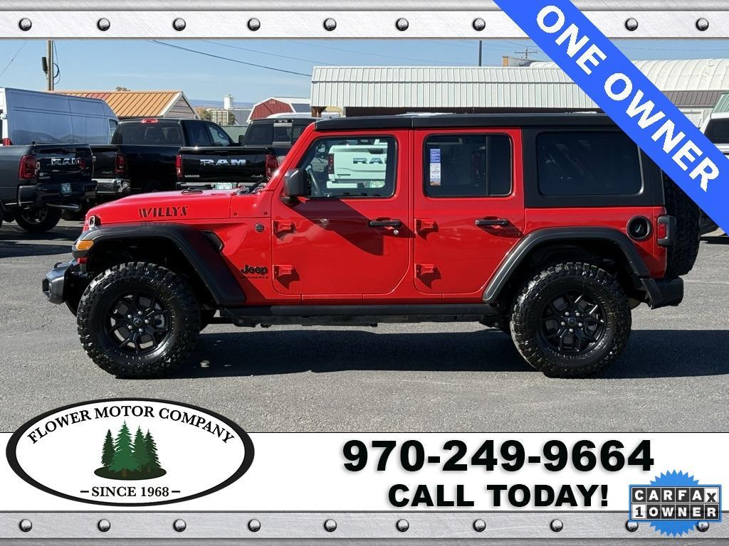used 2024 Jeep Wrangler car, priced at $44,612