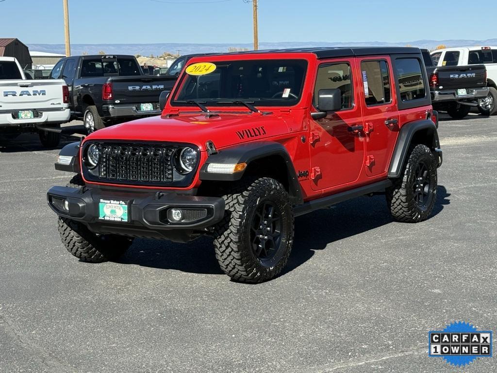 used 2024 Jeep Wrangler car, priced at $44,612