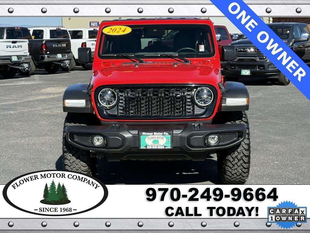 used 2024 Jeep Wrangler car, priced at $44,612