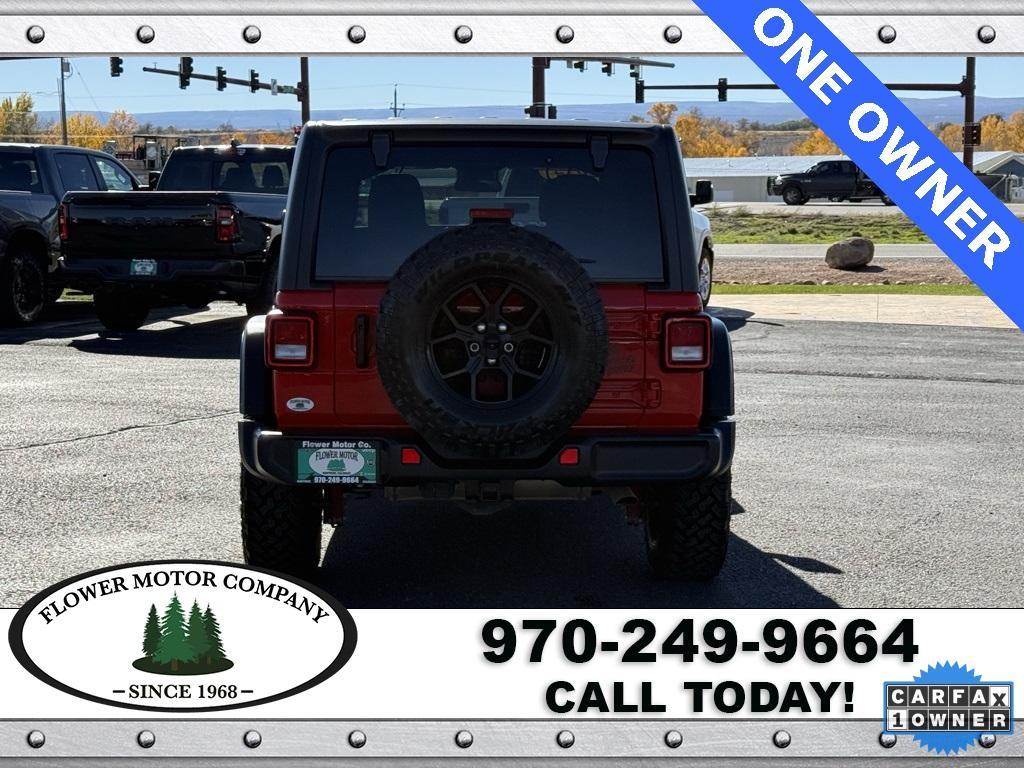 used 2024 Jeep Wrangler car, priced at $44,612