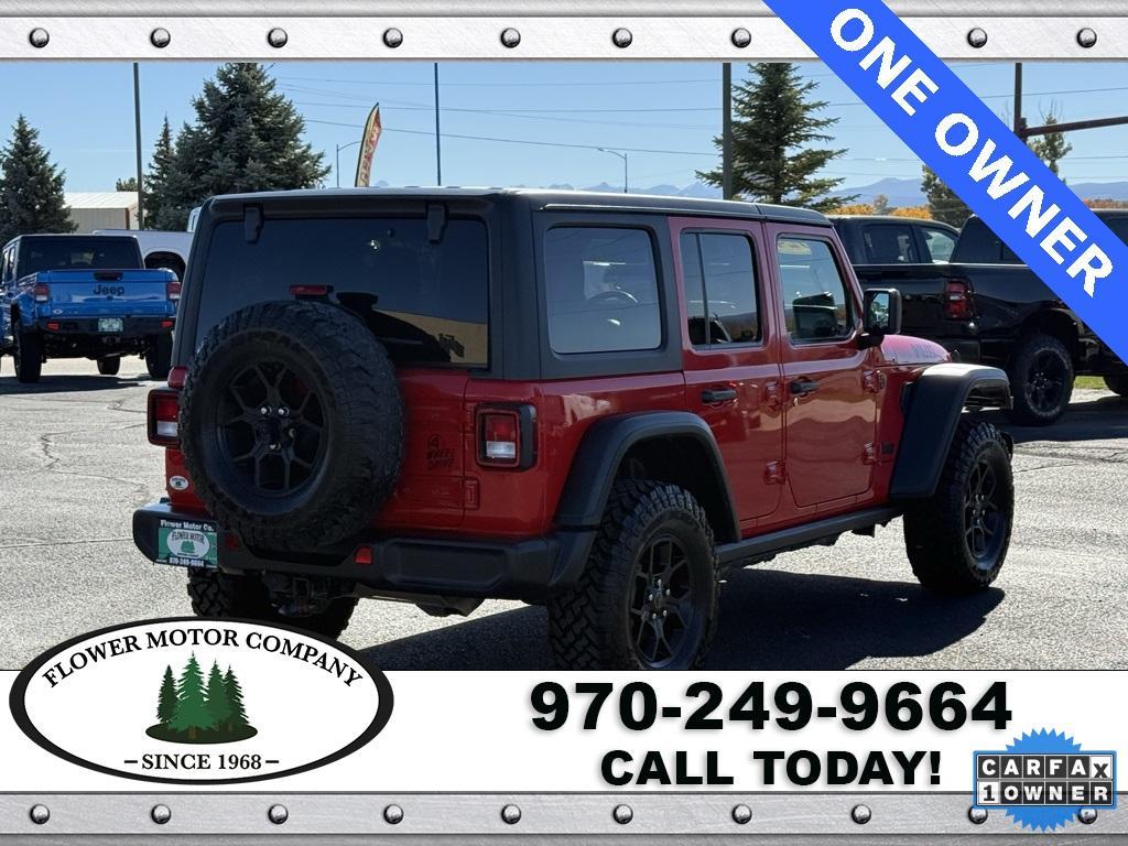 used 2024 Jeep Wrangler car, priced at $44,612